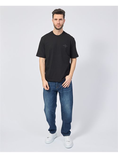 Armani Exchange Crew Neck Cotton Jersey T-Shirt ARMANI EXCHANGE | XM000763-AF12308UC001